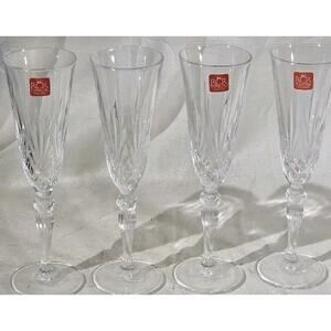 RCR Melodia Crystal Champagne Flutes – Set of 4